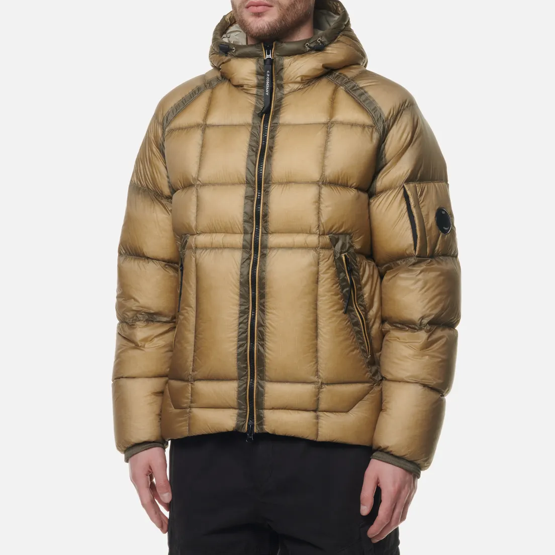C.P. Company Мужской пуховик D.D. Shell Down Ripstop Hooded