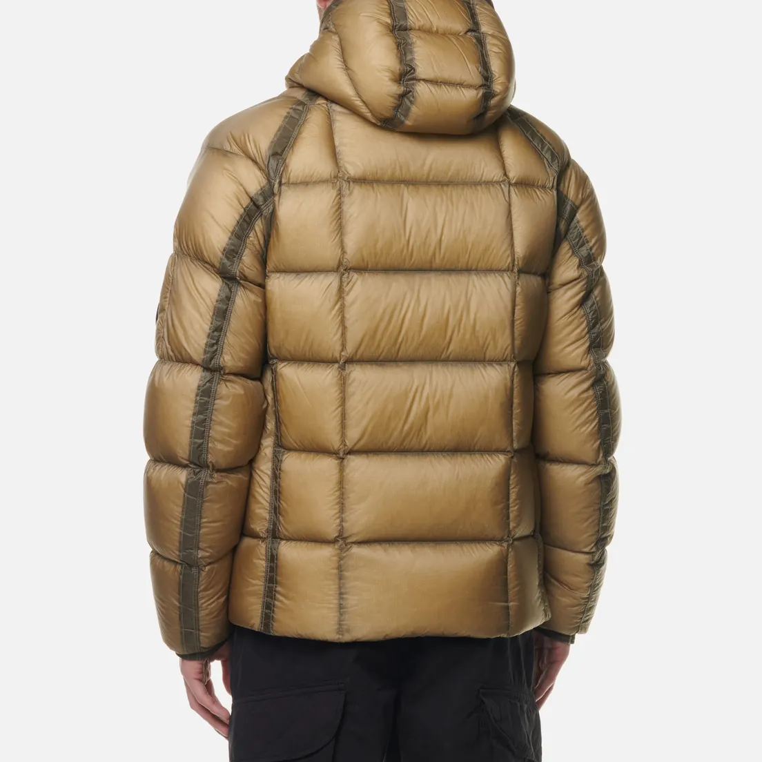 C.P. Company Мужской пуховик D.D. Shell Down Ripstop Hooded