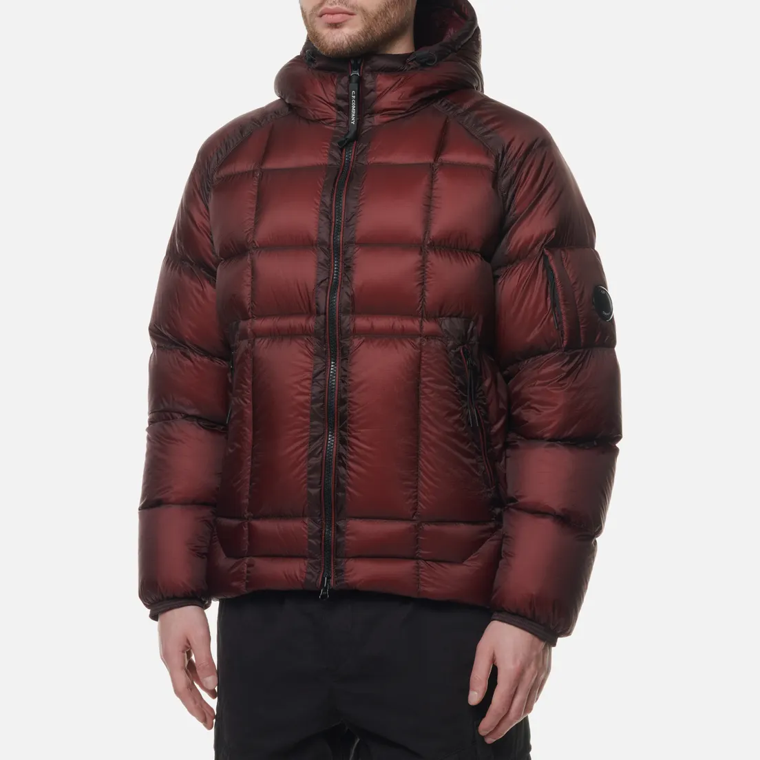 C.P. Company Мужской пуховик D.D. Shell Down Ripstop Hooded