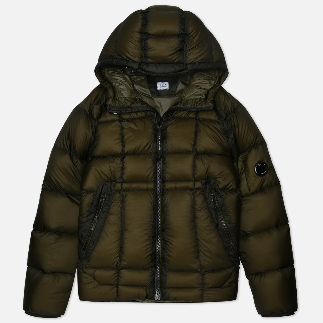 C.P. Company Мужской пуховик D.D. Shell Down Ripstop Hooded