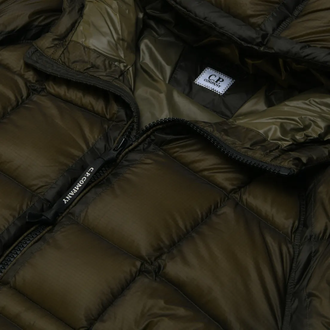 C.P. Company Мужской пуховик D.D. Shell Down Ripstop Hooded