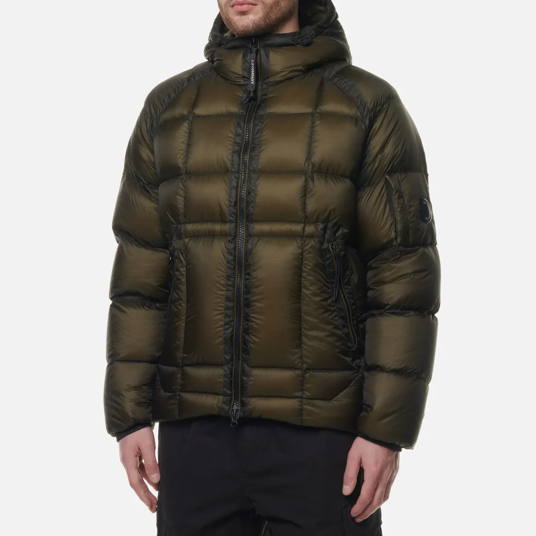 C.P. Company Мужской пуховик D.D. Shell Down Ripstop Hooded
