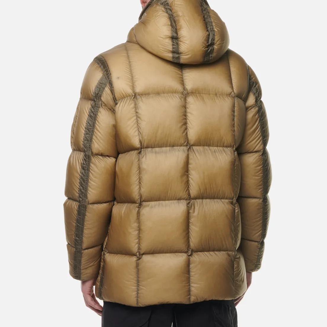 C.P. Company Мужской пуховик D.D. Shell Down Ripstop Hooded Long