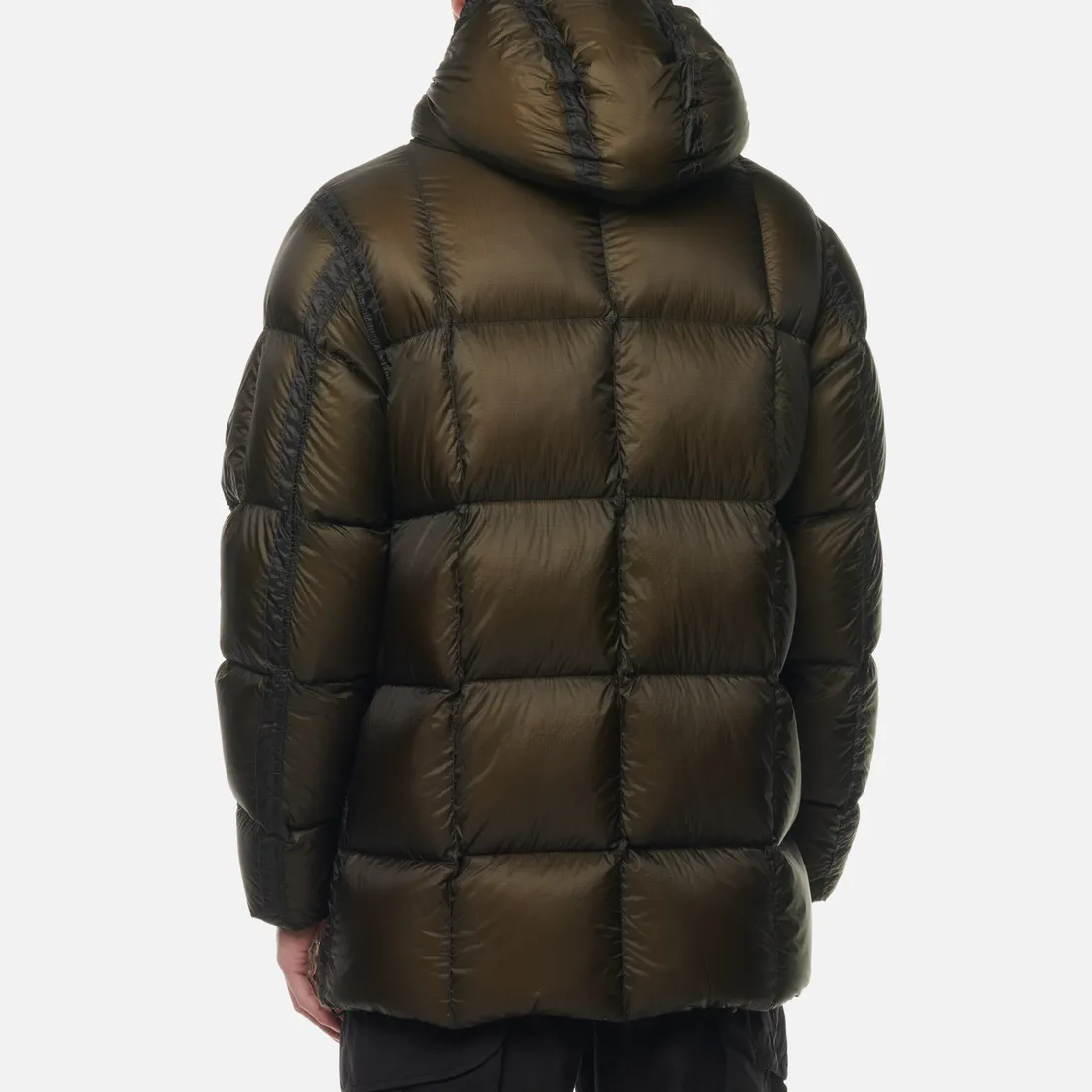 C.P. Company Мужской пуховик D.D. Shell Down Ripstop Hooded Long