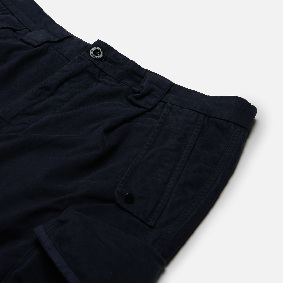 C.P. Company Мужские брюки Stretch Sateen Garment Dyed Cargo Loose Fit