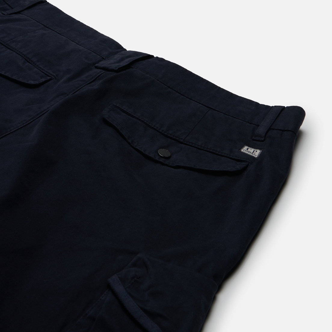 C.P. Company Мужские брюки Stretch Sateen Garment Dyed Cargo Loose Fit