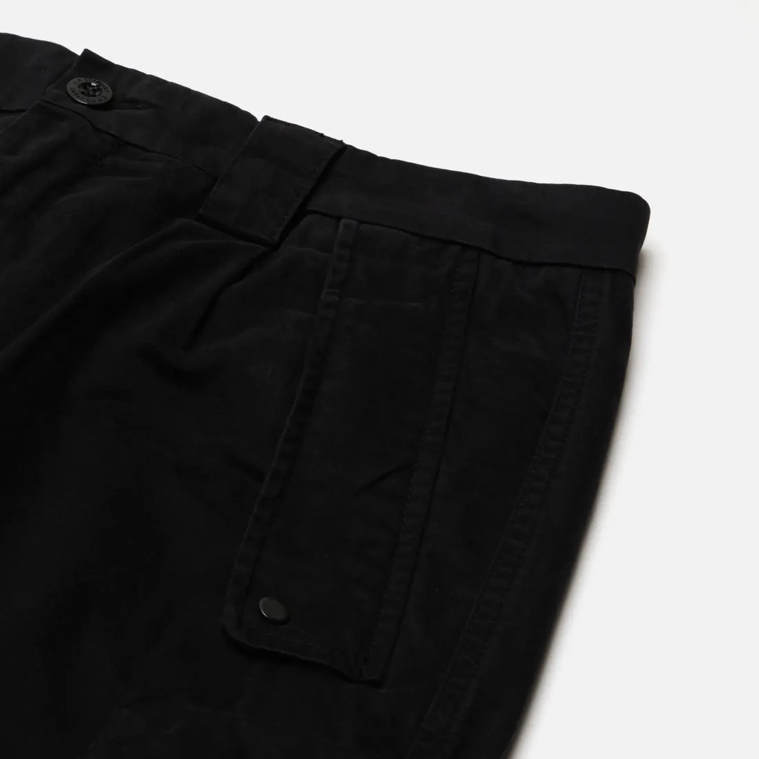 C.P. Company Мужские брюки Stretch Sateen Garment Dyed Cargo Loose Fit