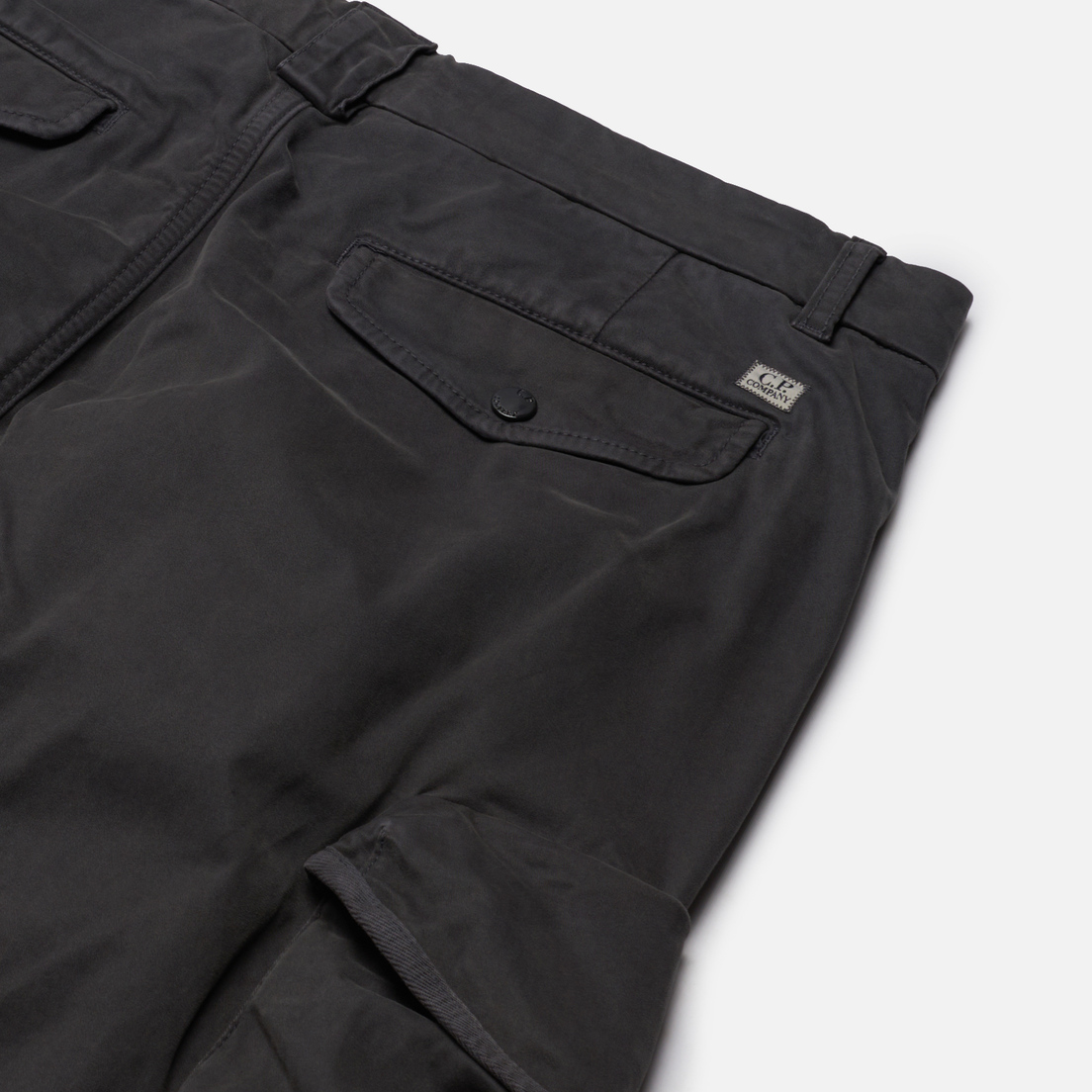 C.P. Company Мужские брюки Stretch Sateen Garment Dyed Cargo Ergonomic Fit