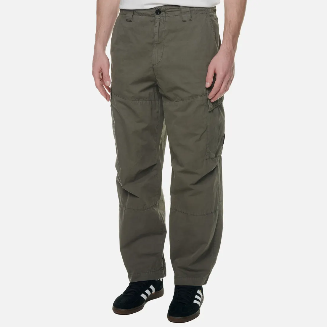 C.P. Company Мужские брюки Microreps Garment Dyed Cargo Loose Fit