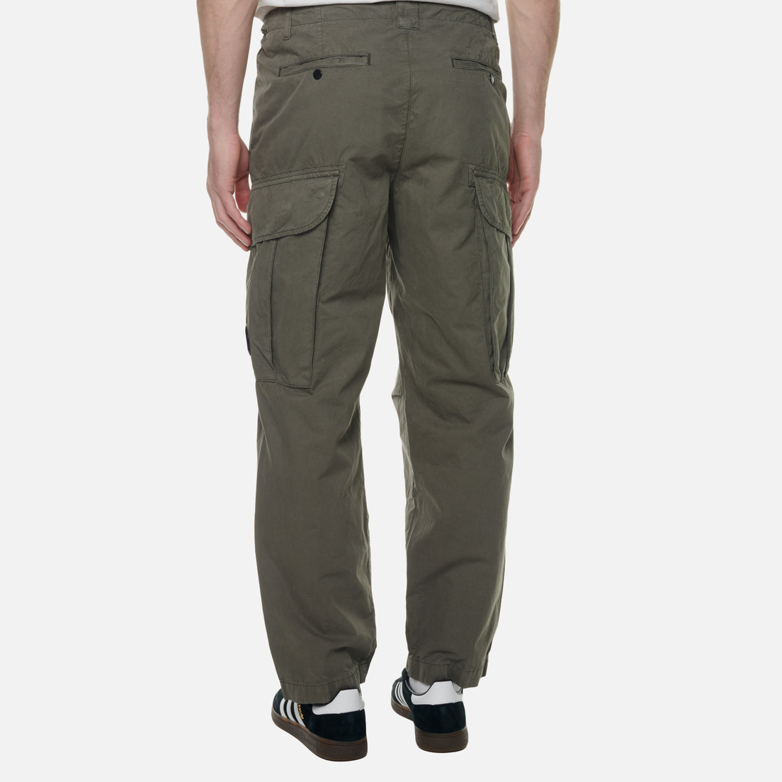 C.P. Company Мужские брюки Microreps Garment Dyed Cargo Loose Fit