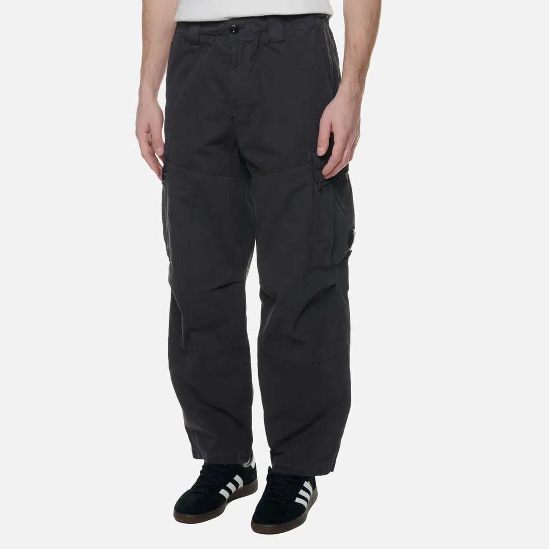 C.P. Company Мужские брюки Microreps Garment Dyed Cargo Loose Fit