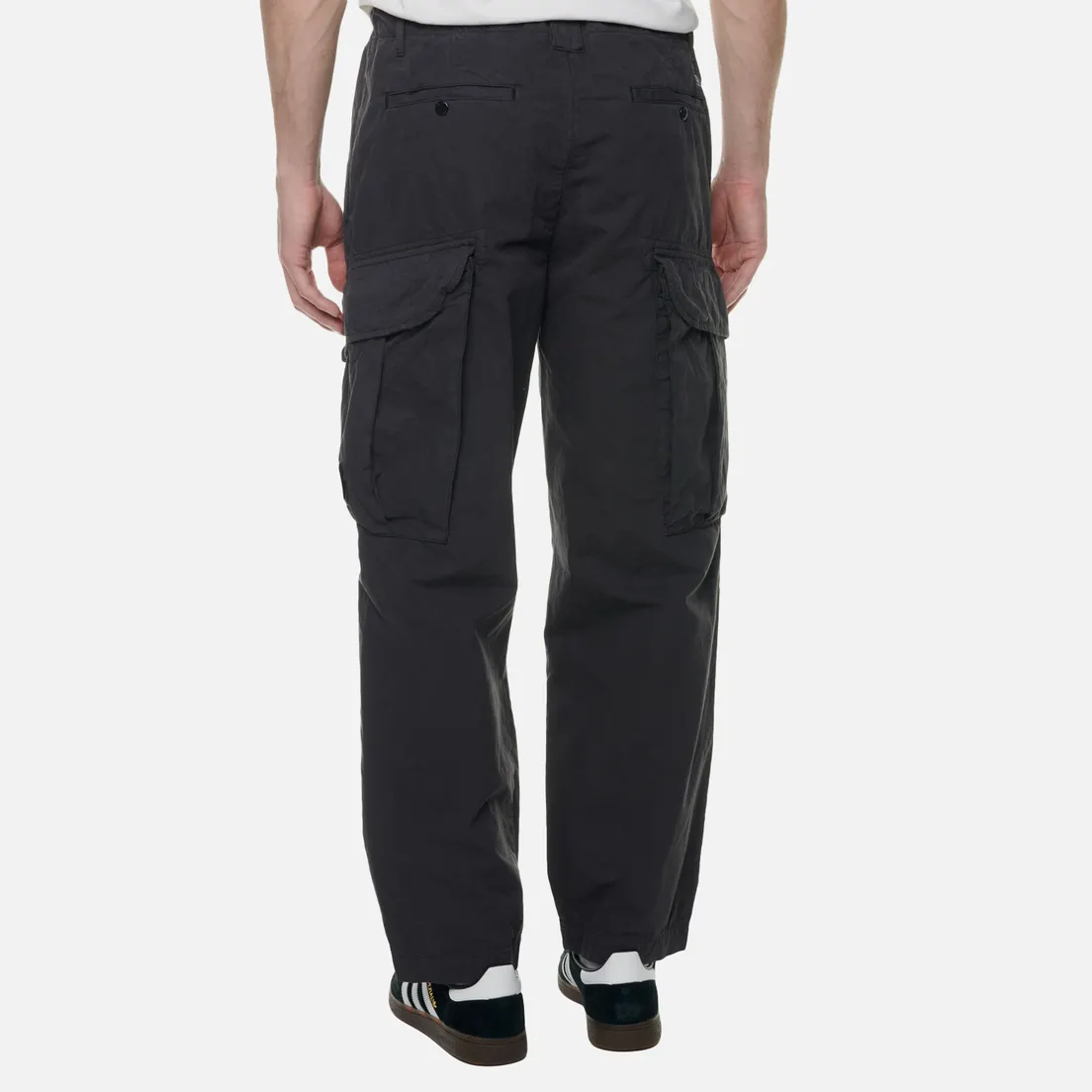C.P. Company Мужские брюки Microreps Garment Dyed Cargo Loose Fit