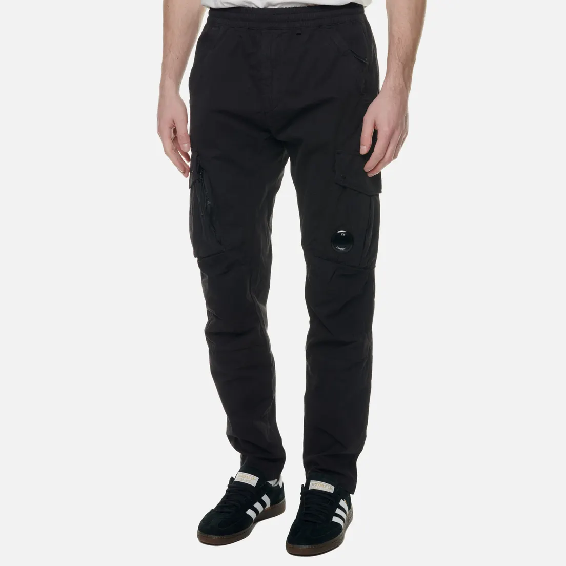 C.P. Company Мужские брюки Microreps Garment Dyed Cargo Ergonomic Fit
