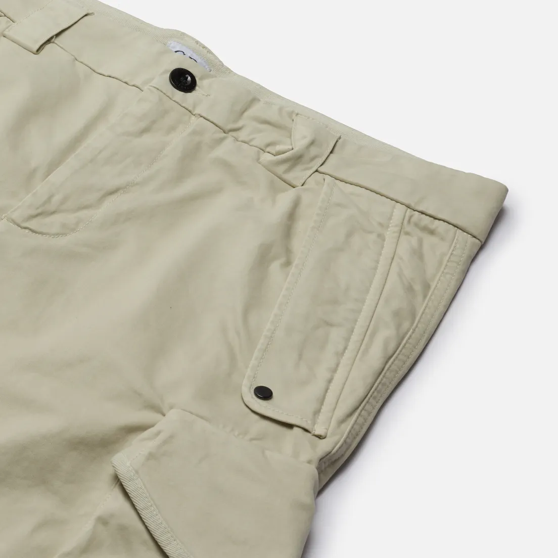 C.P. Company Мужские брюки Stretch Sateen Cargo Garment Dyed Ergonomic Fit