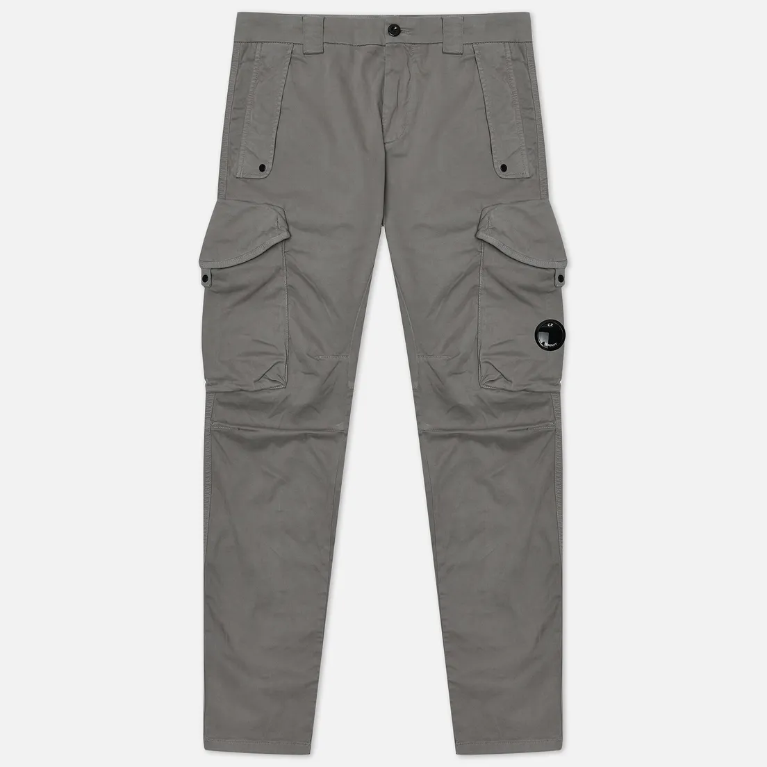 C.P. Company Мужские брюки Stretch Sateen Cargo Garment Dyed Ergonomic Fit