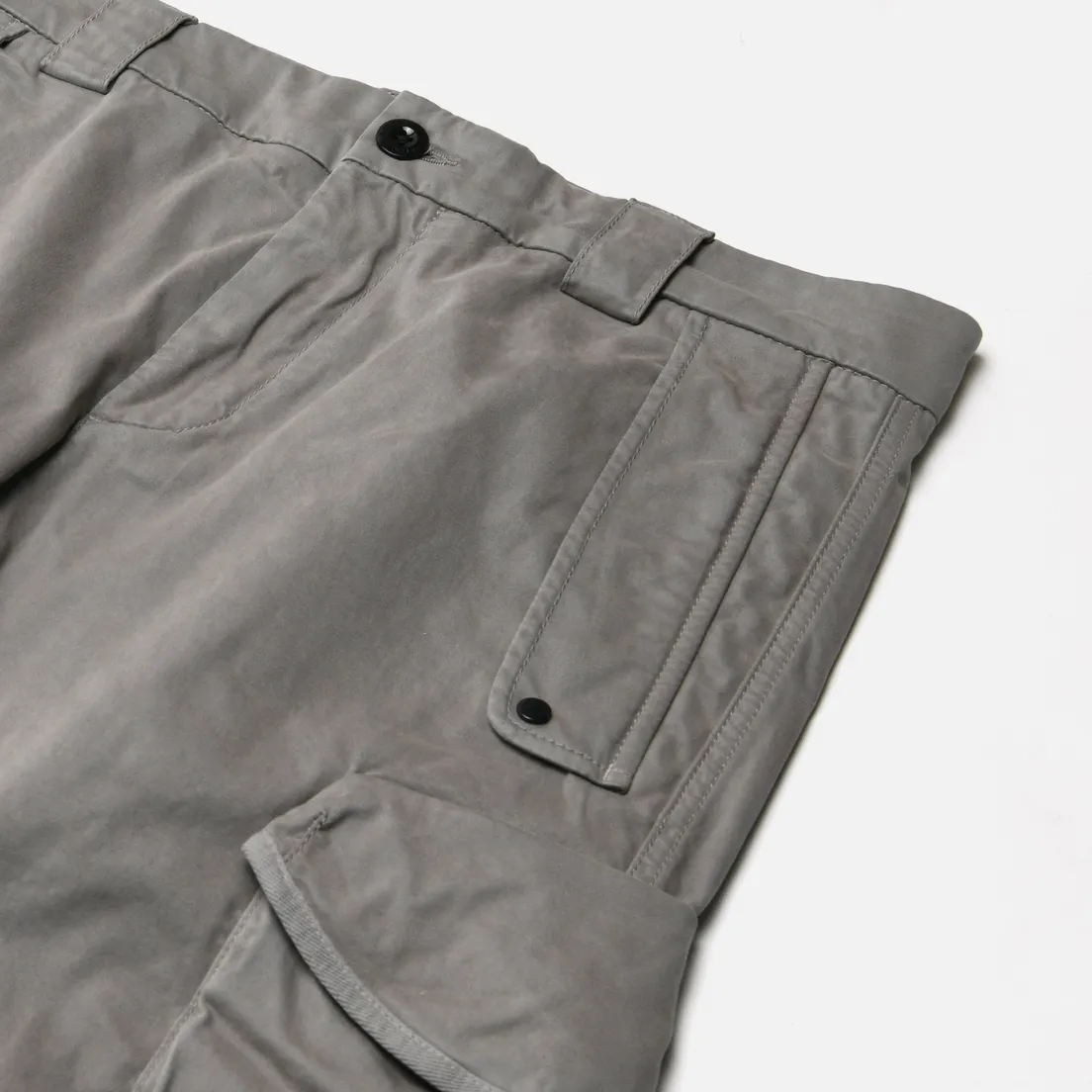 C.P. Company Мужские брюки Stretch Sateen Cargo Garment Dyed Ergonomic Fit