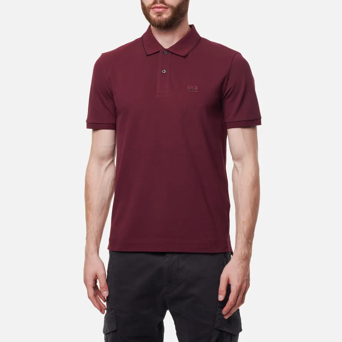 C.P. Company Мужское поло Stretch Piquet Slim Fit