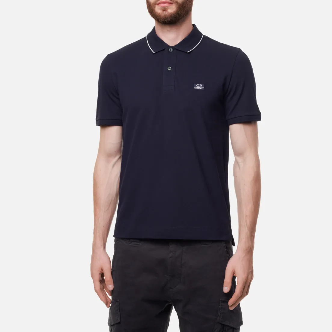 C.P. Company Мужское поло Stretch Piquet Slim Fit