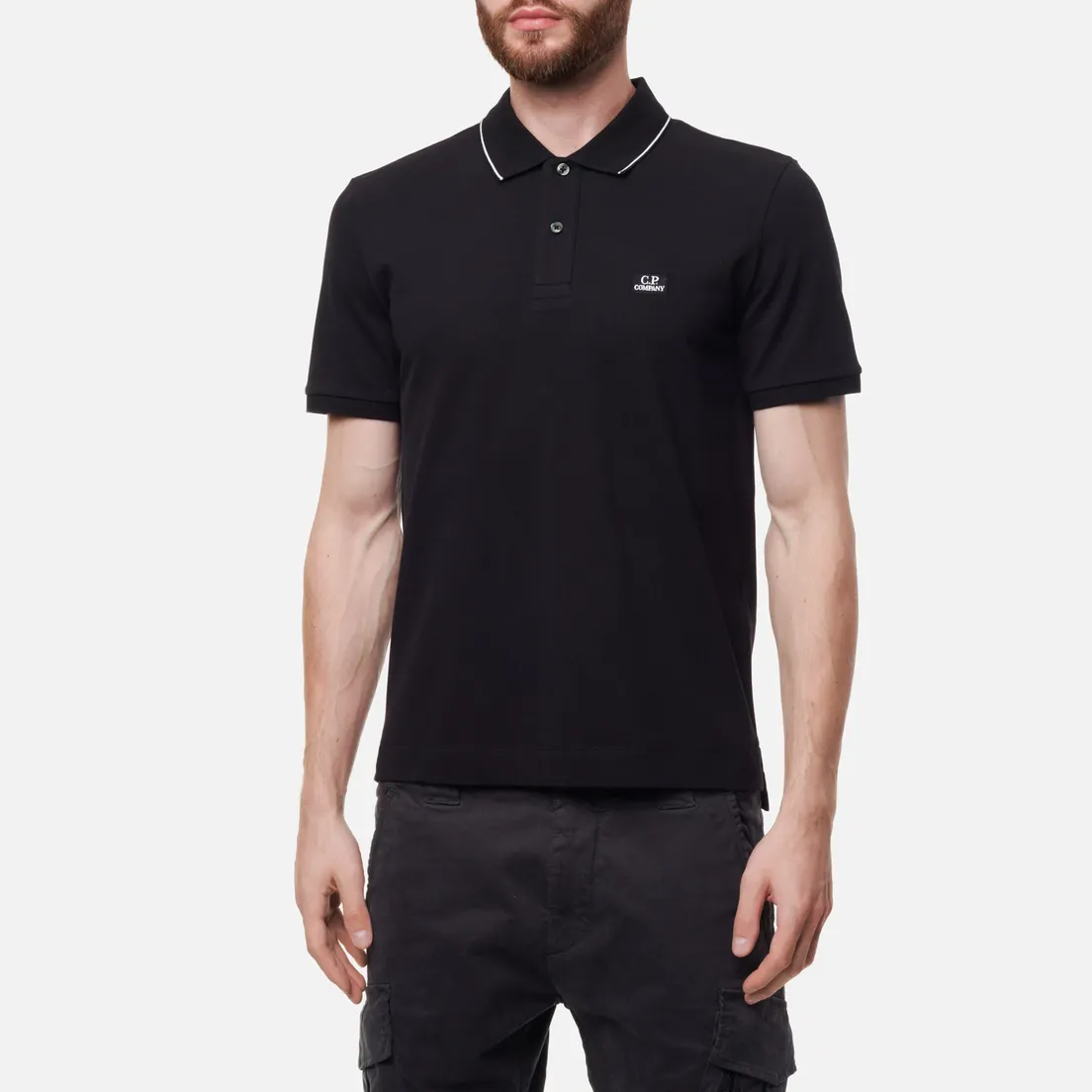 C.P. Company Мужское поло Stretch Piquet Slim Fit