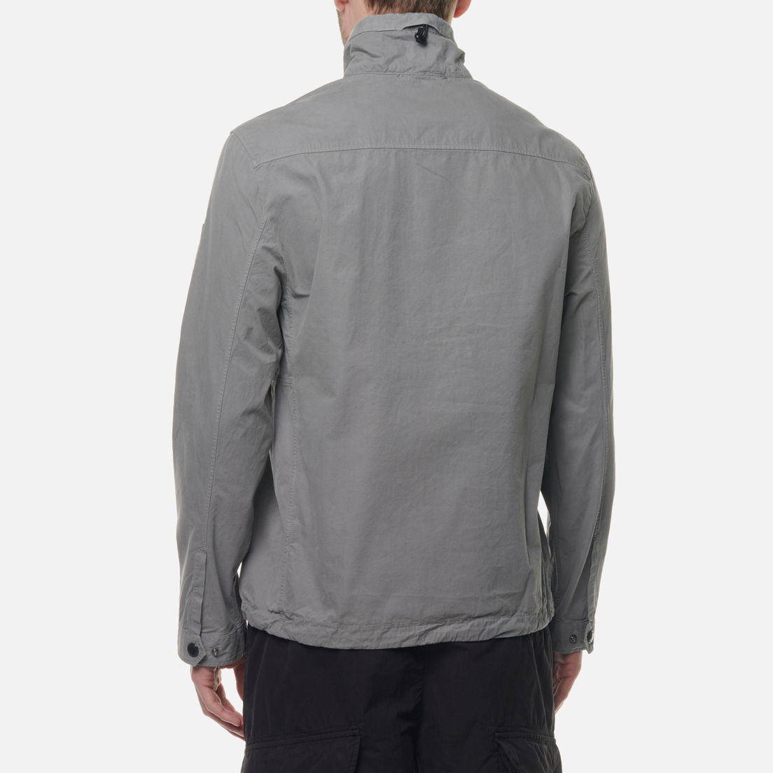 C.P. Company Мужская рубашка Heavy Popeline Emerized Half-Zip