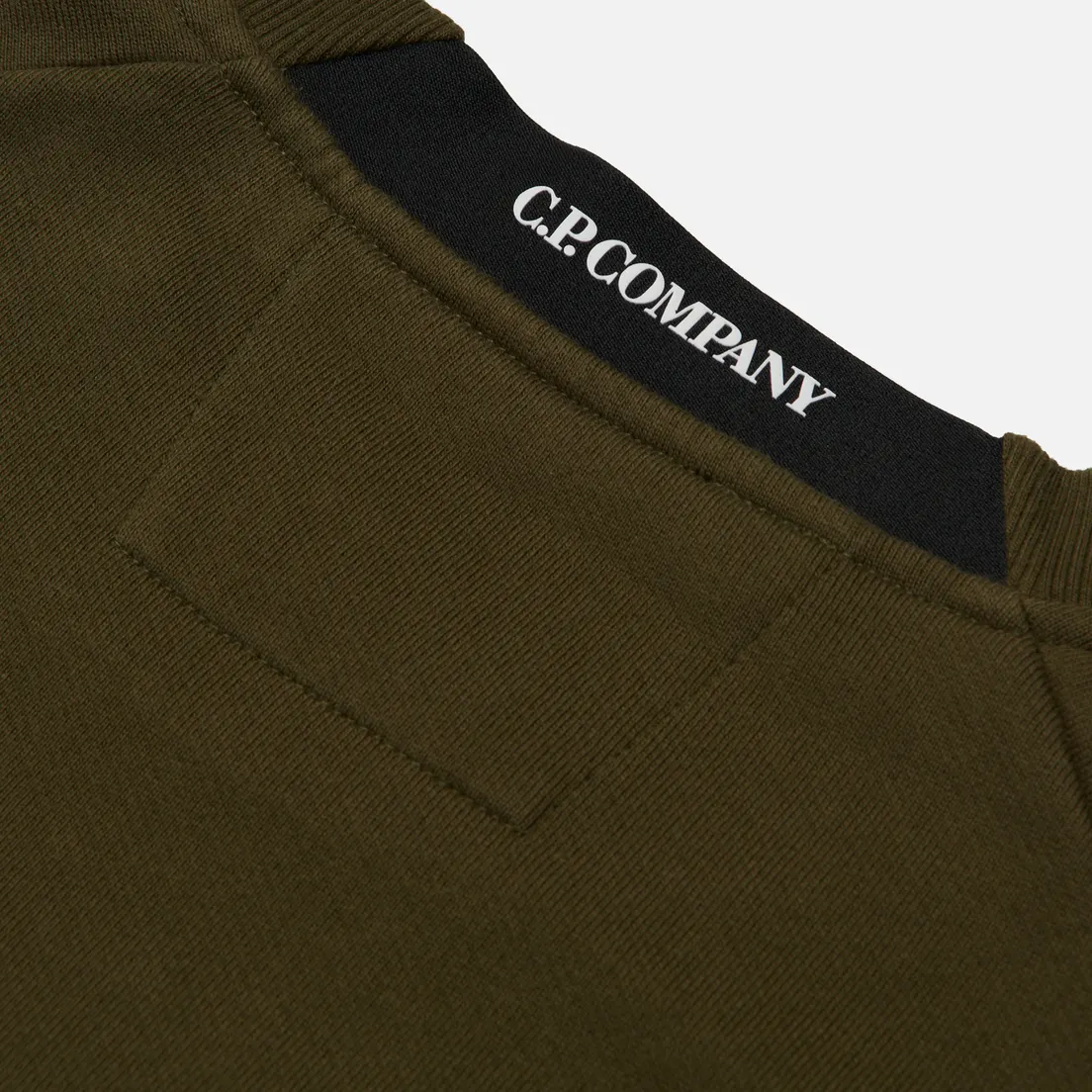 C.P. Company Мужская толстовка Diagonal Raised Fleece Jumper Crew Neck