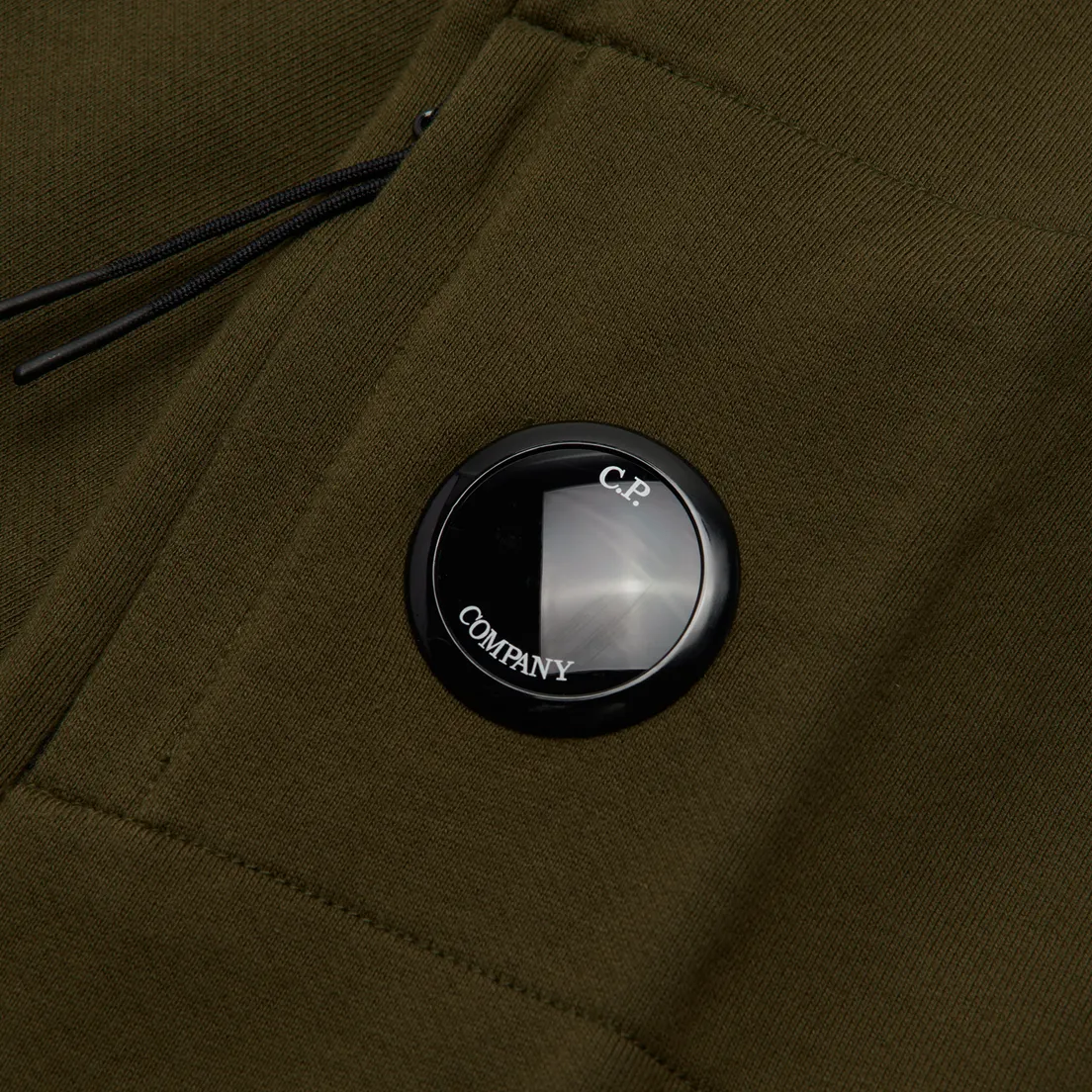 C.P. Company Мужская толстовка Diagonal Raised Fleece Jumper Crew Neck