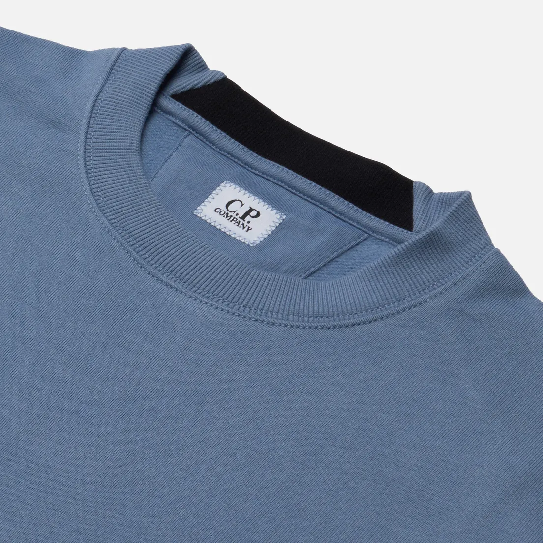 C.P. Company Мужская толстовка Diagonal Raised Fleece Jumper Crew Neck