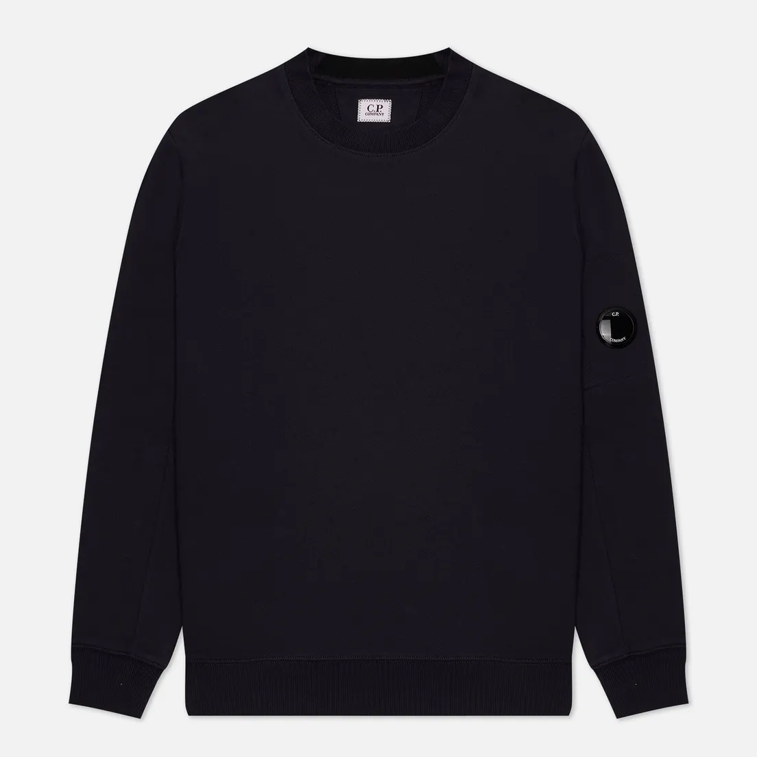 C.P. Company Мужская толстовка Diagonal Raised Fleece Jumper Crew Neck