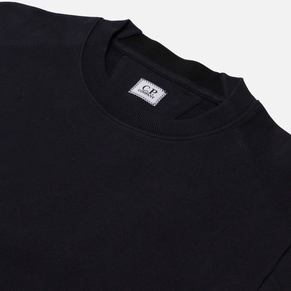 C.P. Company Мужская толстовка Diagonal Raised Fleece Jumper Crew Neck