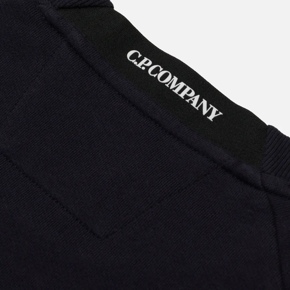 C.P. Company Мужская толстовка Diagonal Raised Fleece Jumper Crew Neck