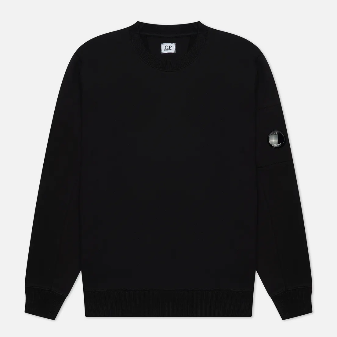 C.P. Company Мужская толстовка Diagonal Raised Fleece Jumper Crew Neck