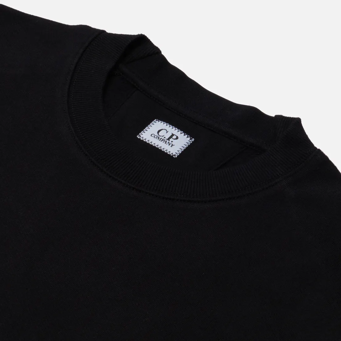 C.P. Company Мужская толстовка Diagonal Raised Fleece Jumper Crew Neck