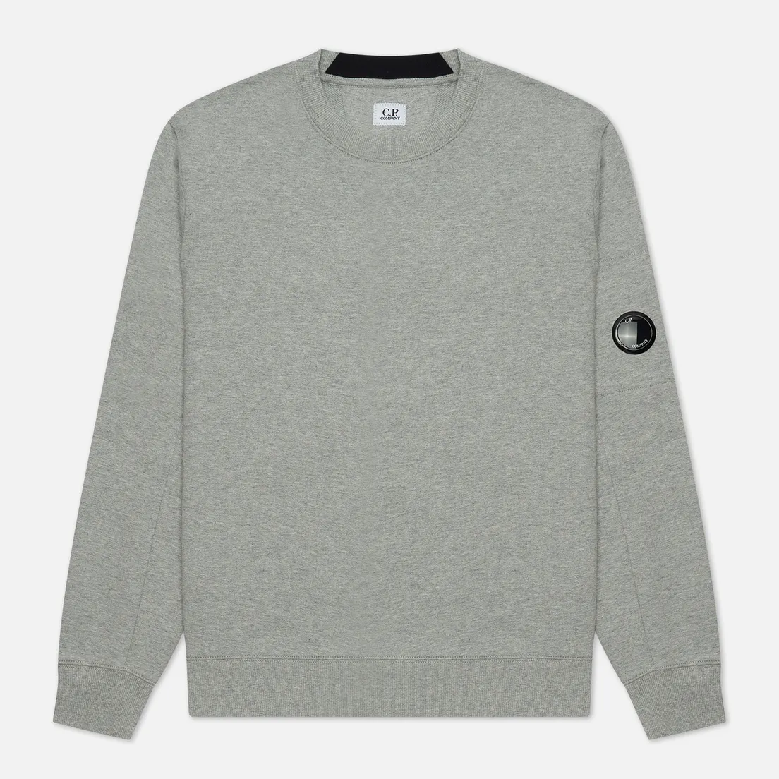 C.P. Company Мужская толстовка Diagonal Raised Fleece Jumper Crew Neck