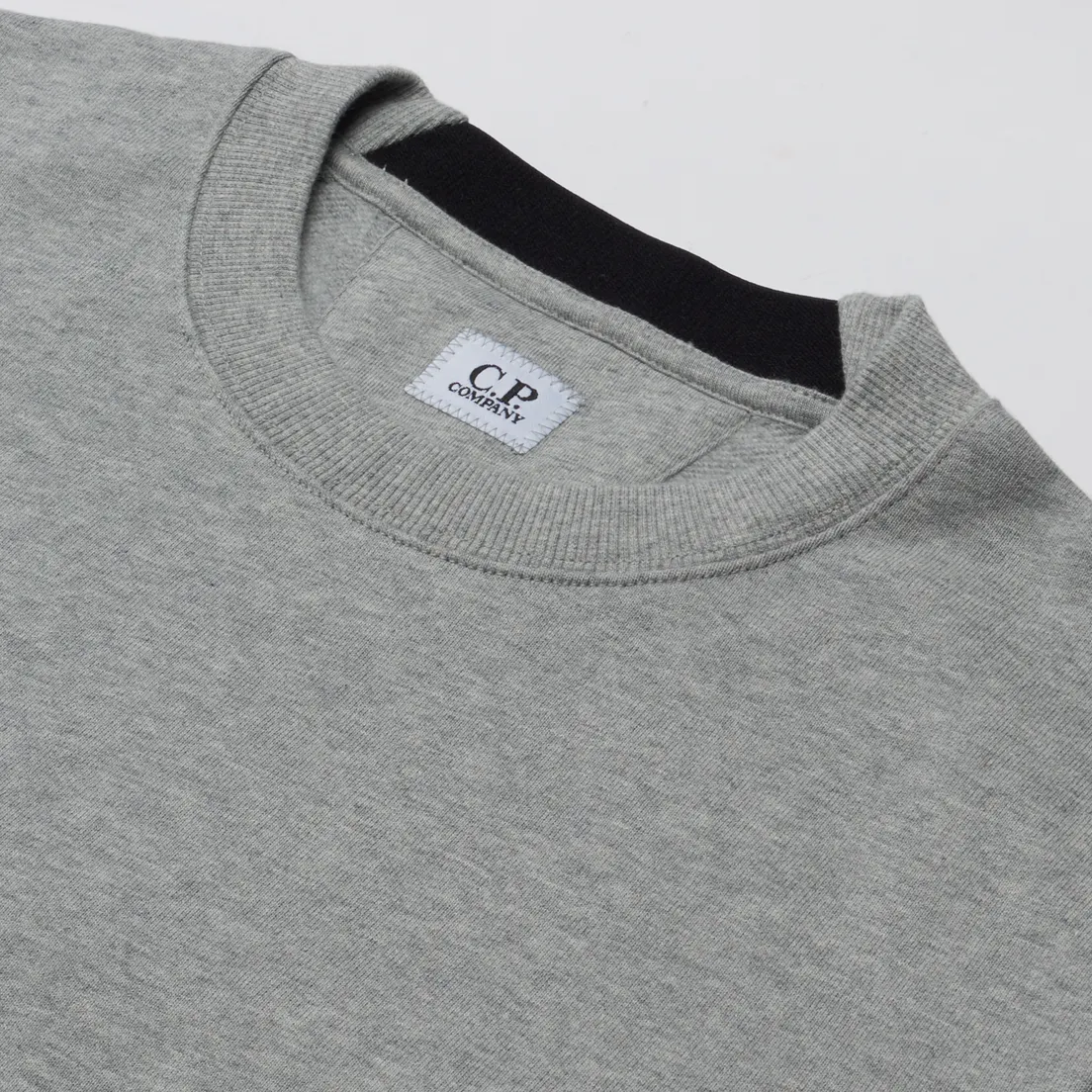 C.P. Company Мужская толстовка Diagonal Raised Fleece Jumper Crew Neck