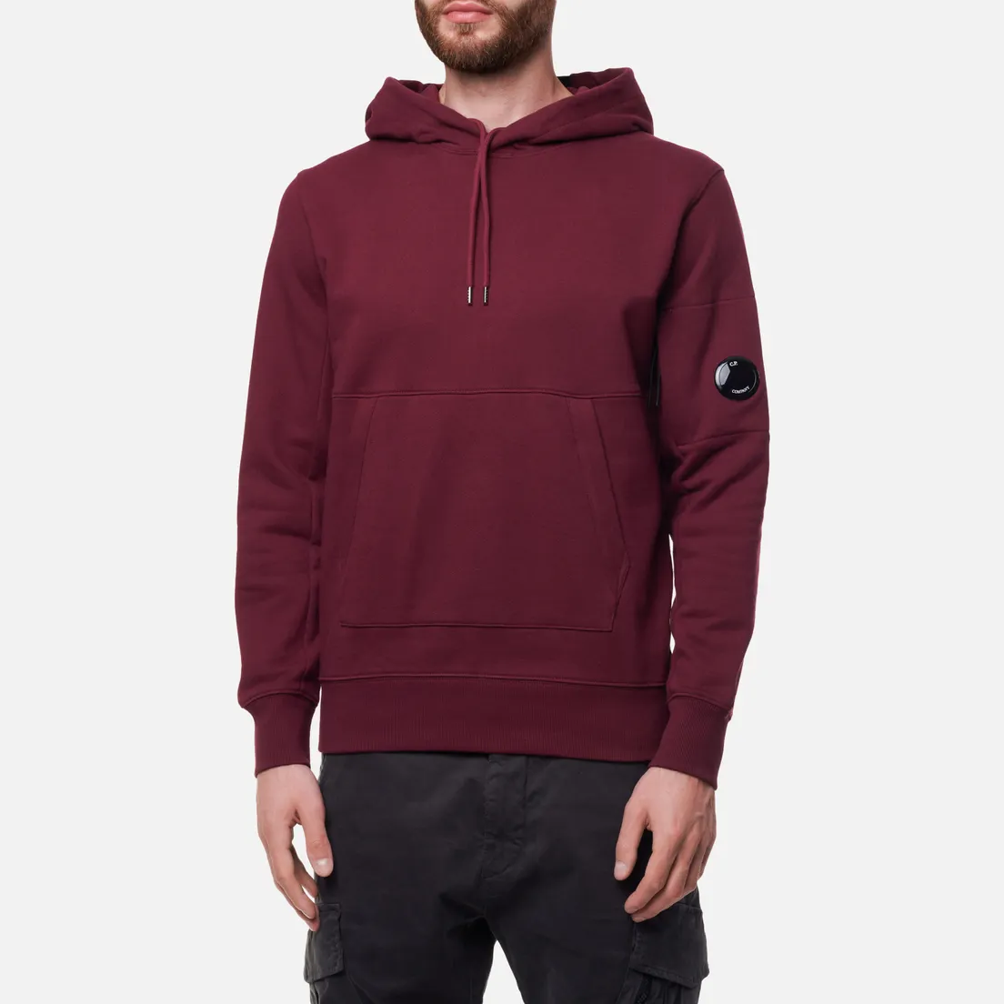 C.P. Company Мужская толстовка Diagonal Raised Fleece Hoodie