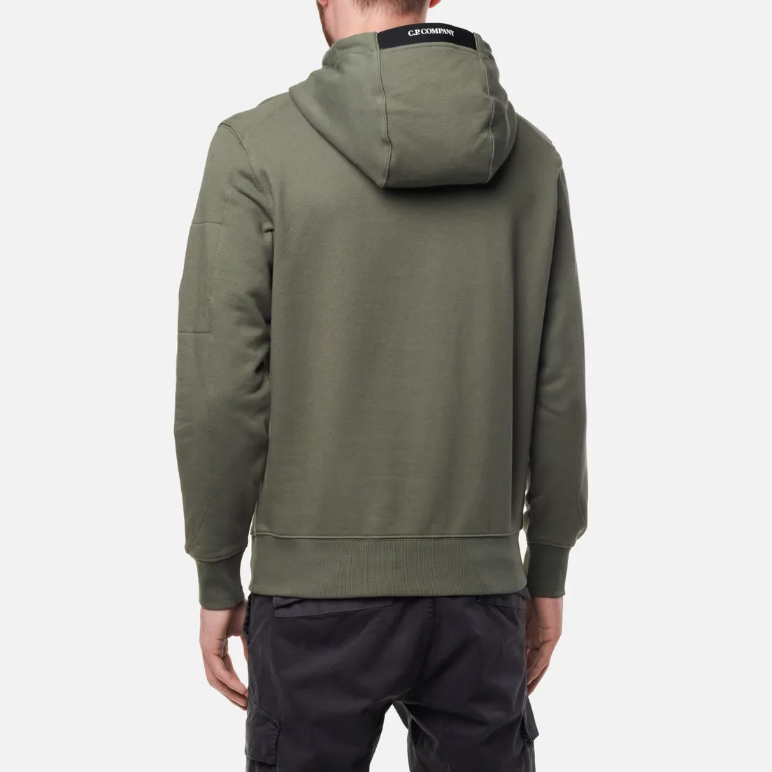 C.P. Company Мужская толстовка Diagonal Raised Fleece Hoodie