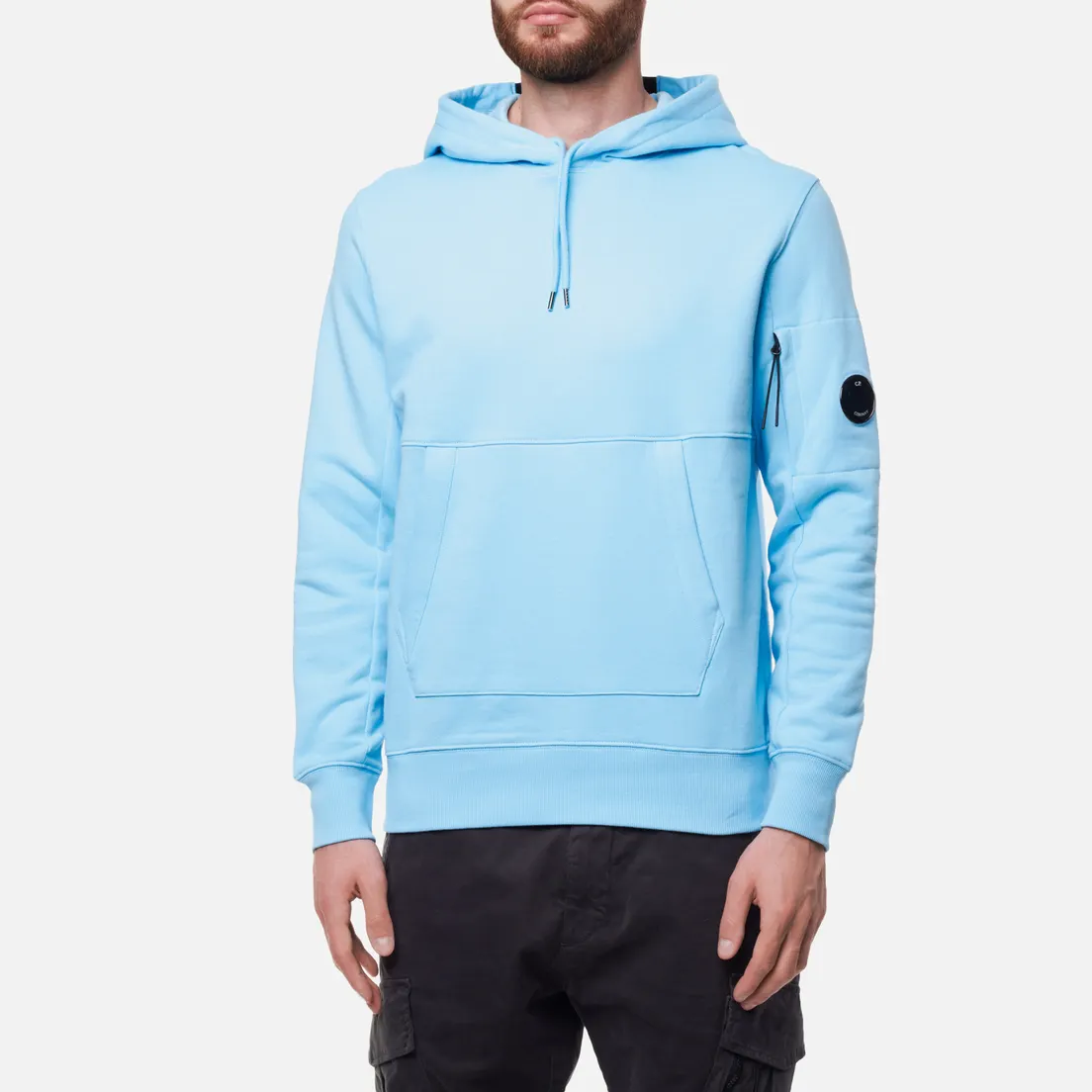 C.P. Company Мужская толстовка Diagonal Raised Fleece Hoodie