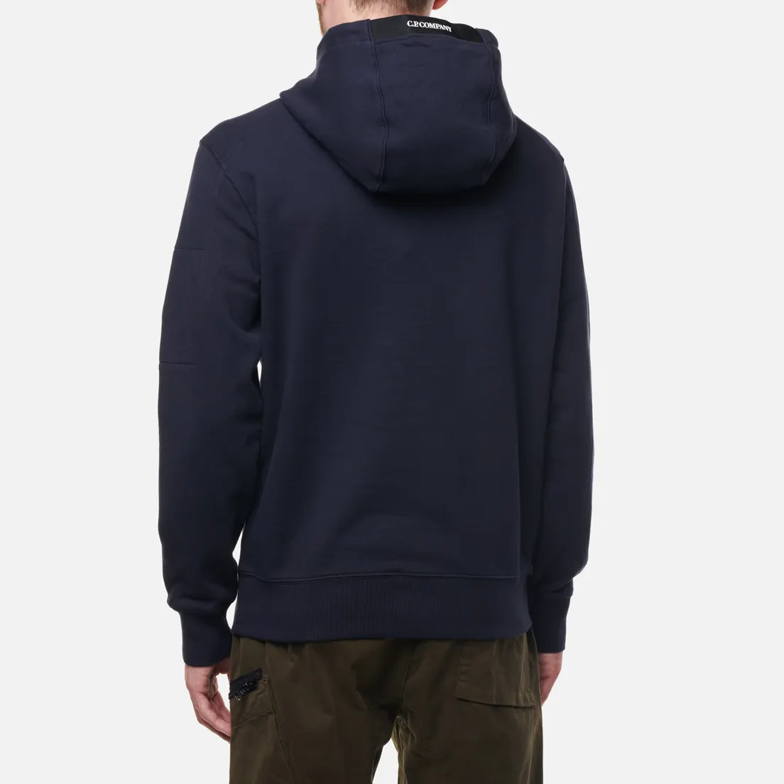 C.P. Company Мужская толстовка Diagonal Raised Fleece Hoodie