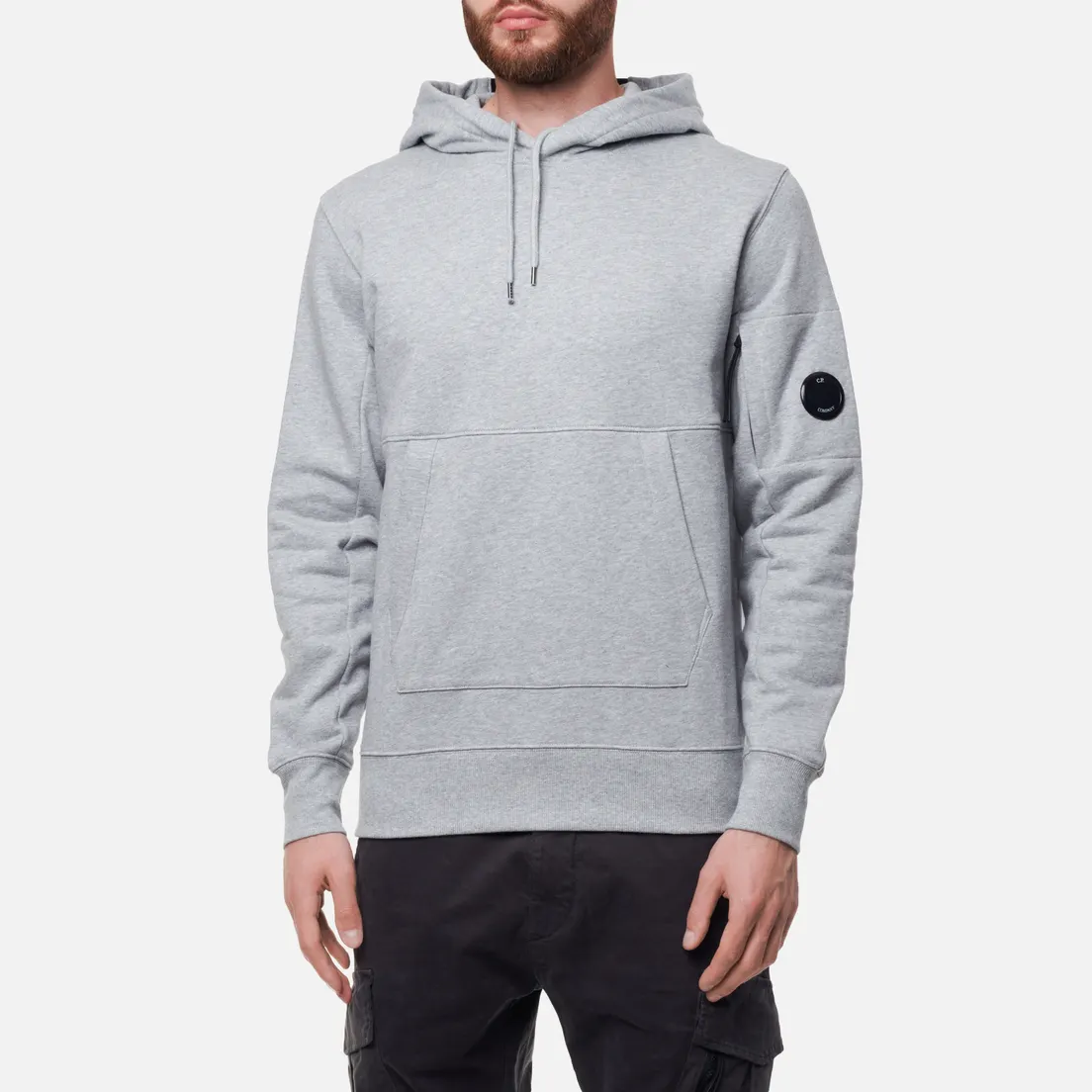 C.P. Company Мужская толстовка Diagonal Raised Fleece Hoodie