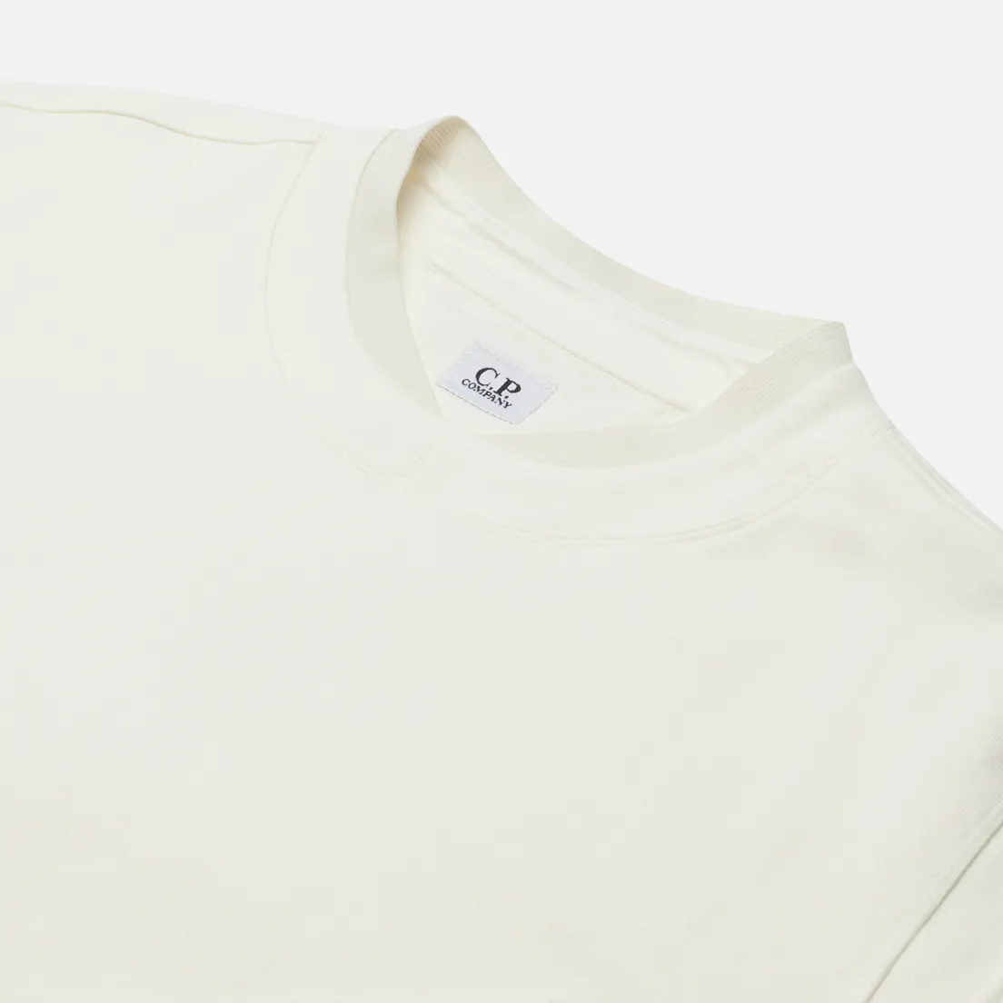 C.P. Company Мужская толстовка Diagonal Raised Fleece Split Neck Line