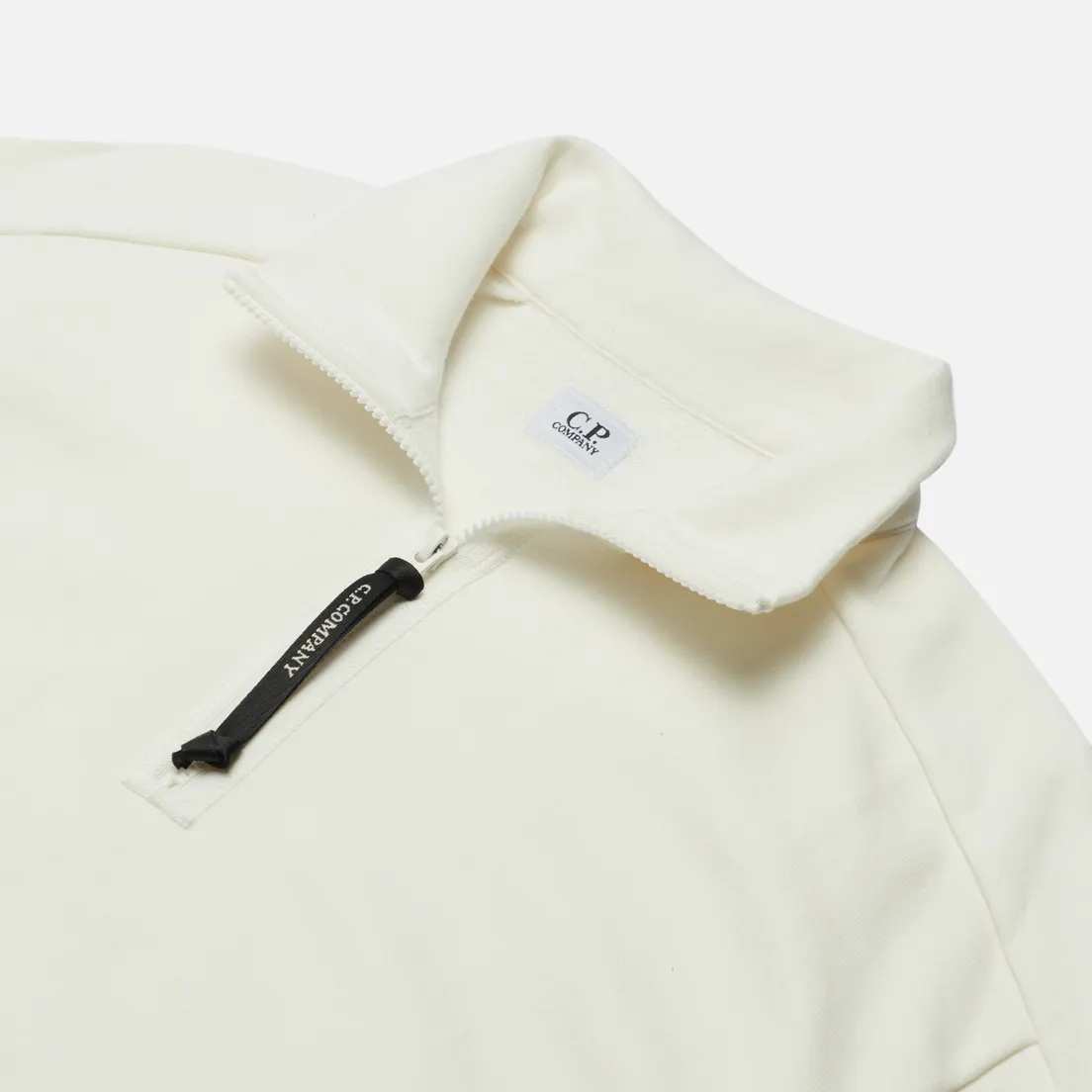 C.P. Company Мужская толстовка Diagonal Raised Fleece Half-Zip Neck