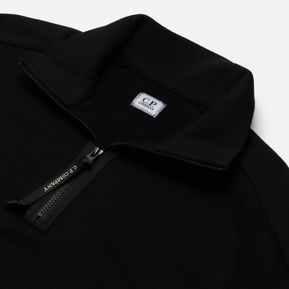 C.P. Company Мужская толстовка Diagonal Raised Fleece Half-Zip Neck