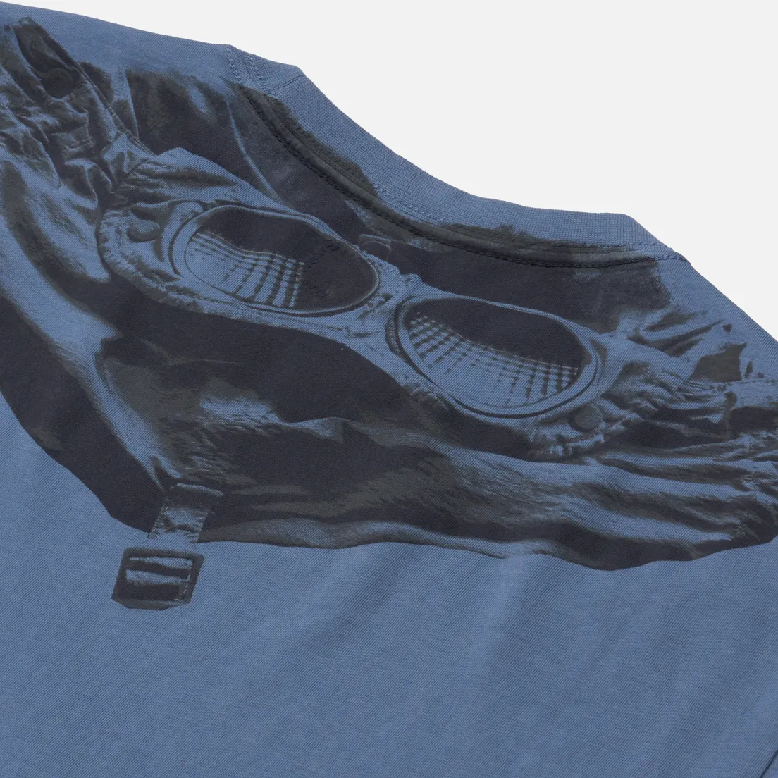 C.P. Company Мужская футболка Goggle Hoodie Print Back