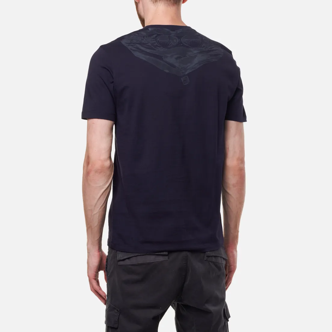 C.P. Company Мужская футболка Goggle Hoodie Print Back