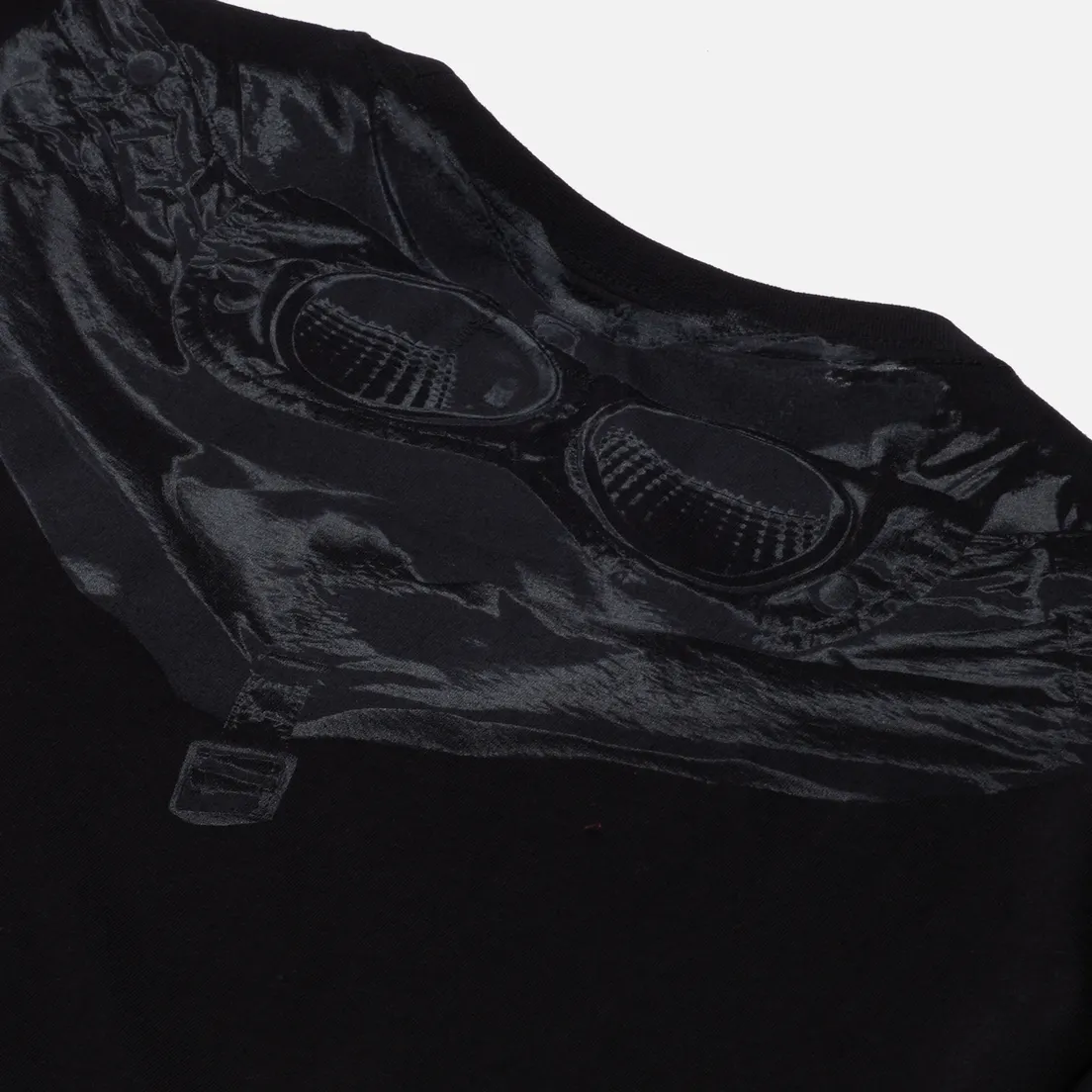C.P. Company Мужская футболка Goggle Hoodie Print Back