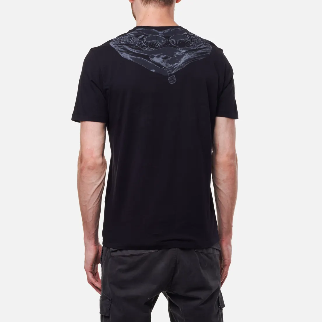 C.P. Company Мужская футболка Goggle Hoodie Print Back