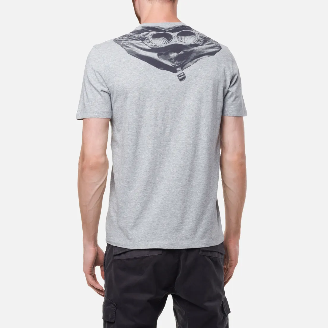 C.P. Company Мужская футболка Goggle Hoodie Print Back