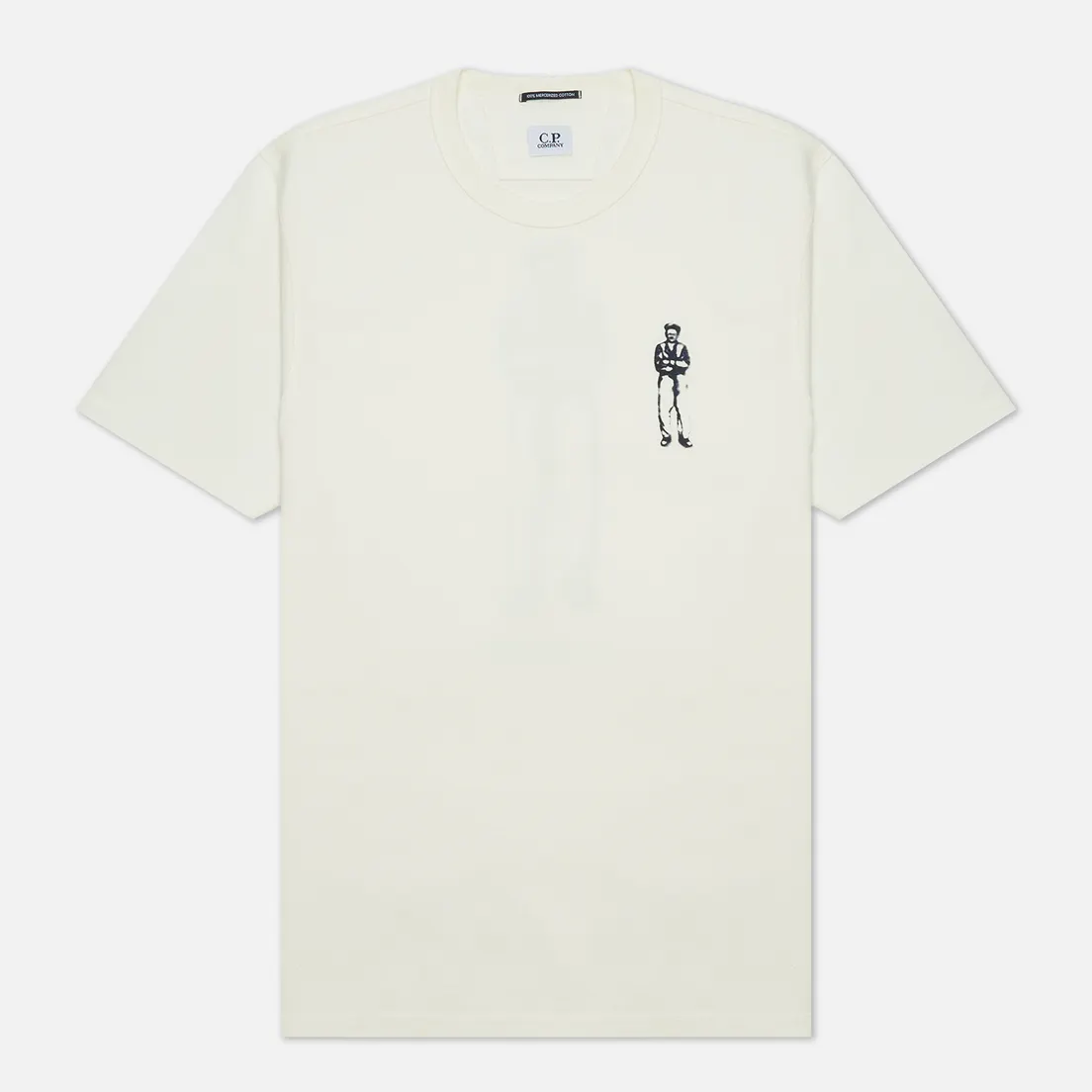 C.P. Company Мужская футболка Mercerized Jersey Print Sailor Relaxed Fit