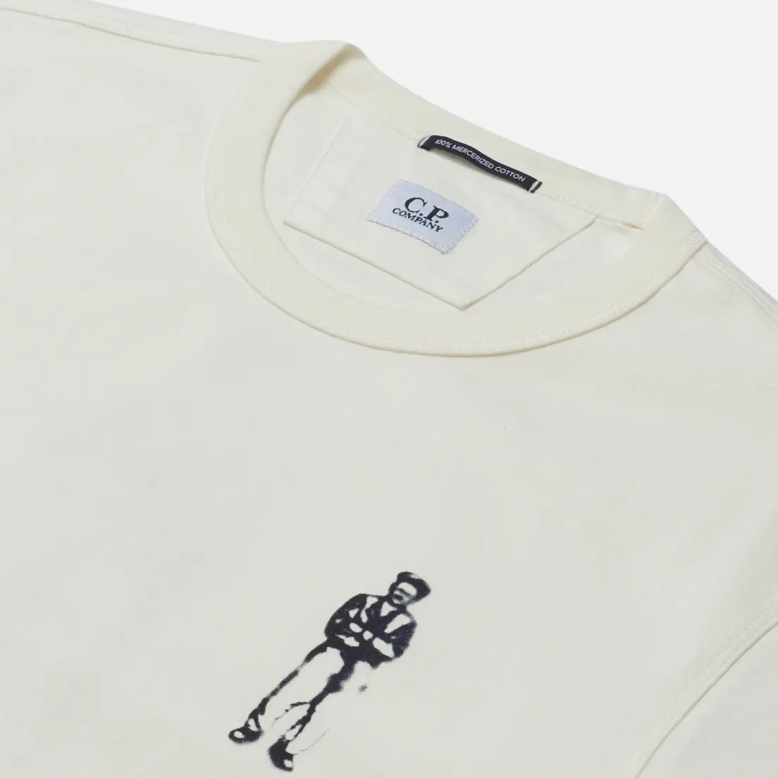 C.P. Company Мужская футболка Mercerized Jersey Print Sailor Relaxed Fit