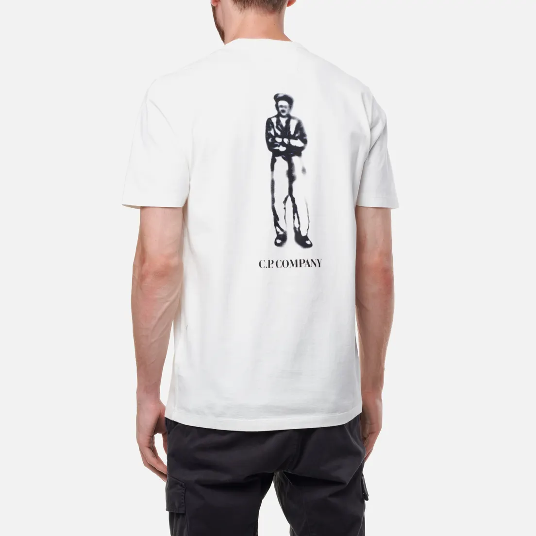 C.P. Company Мужская футболка Mercerized Jersey Print Sailor Relaxed Fit
